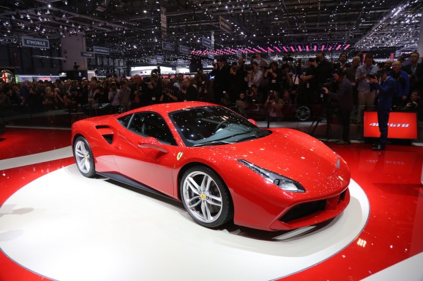 ジュネーブモーターショーでフェラーリ488GTBが正式デビュー