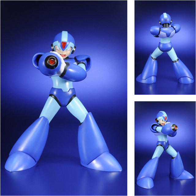 全長約40cm!『ロックマン』シリーズより「エックス」の超巨大ソフビフィギュアが発売決定 全長約40cm!『ロックマン』シリーズより「エックス」の超巨大ソフビフィギュアが発売決定