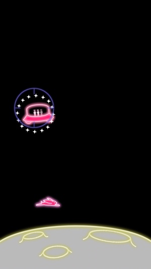 キラキラネオンの輝く世界を目指せ！やみつきアクションゲーム『月面うさぎの出発』