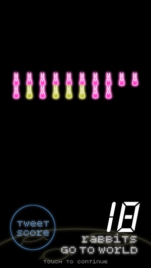 キラキラネオンの輝く世界を目指せ！やみつきアクションゲーム『月面うさぎの出発』