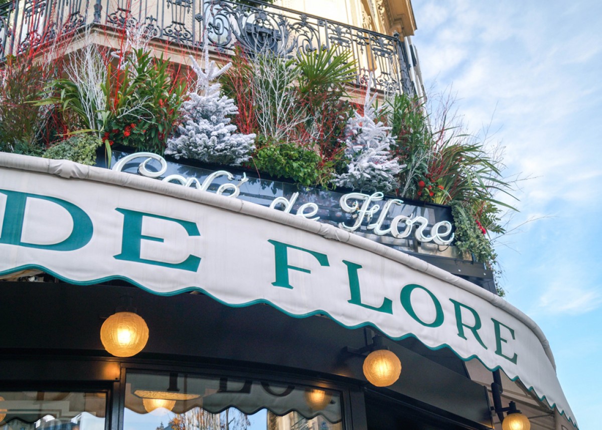 文化人が通ったカフェ ド フロール Cafede Flore O Bon Paris Blog