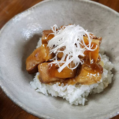 自家製角煮丼