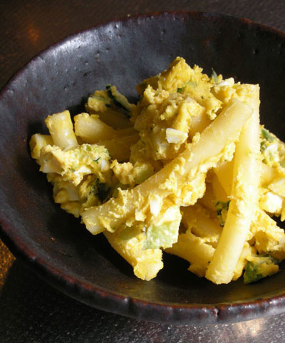 “かぼちゃマカロニサラダ”