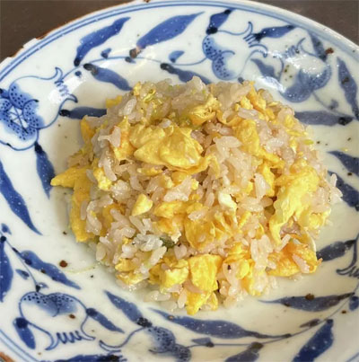 “たらこ入り玉子チャーハン”