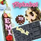 アルファベット(樹脂粘土用型)