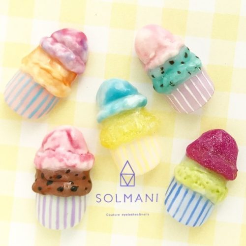 恵比寿春ネイル2018アイスクリームネイル