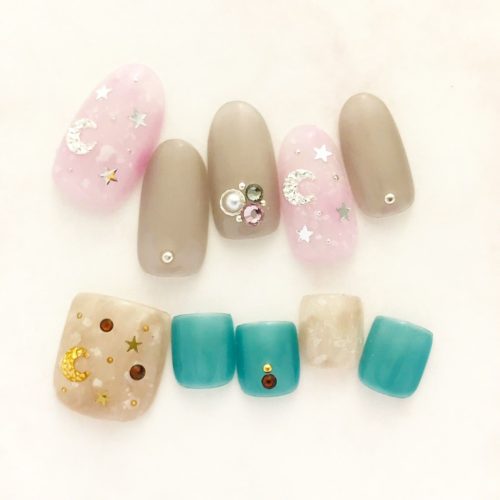 ゆめかわ冬2018恵比寿 ネイル tokyo nail solmani