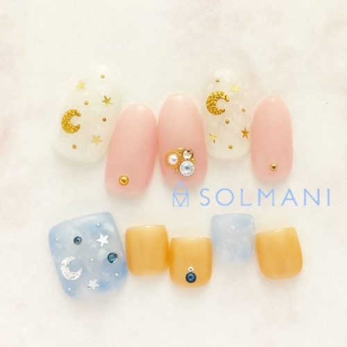 ゆめかわ冬2018恵比寿 ネイル tokyo nail solmani