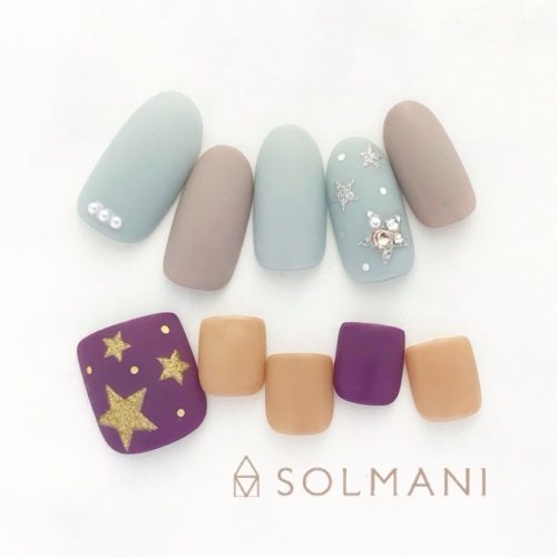 星マット冬2018恵比寿 ネイル tokyo nail solmani
