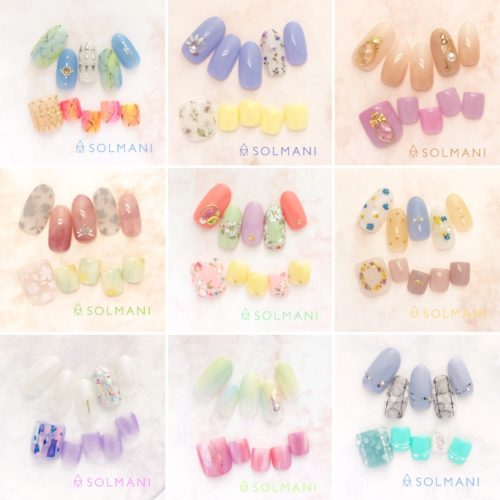 2019春ネイル恵比寿