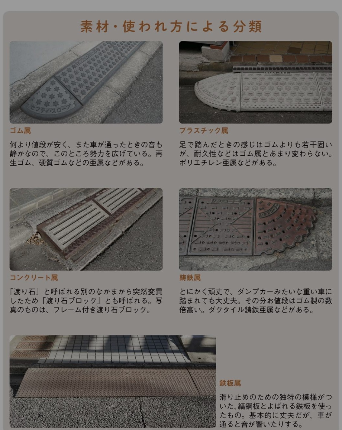 街角 段差スロープは 思いやりの坂道 でーこんのあちこちコラム