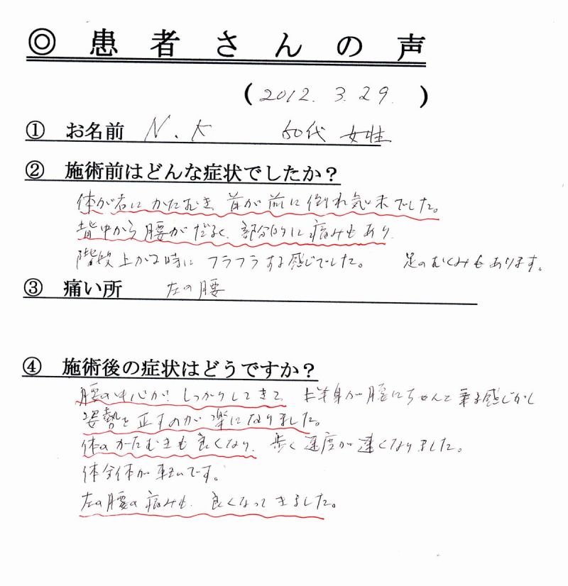 ギックリ腰　姿勢の矯正　腰痛　肩こり/　痛みと疲労を解消する＠｢大船駅」東口徒歩7分の漢方経絡整体院