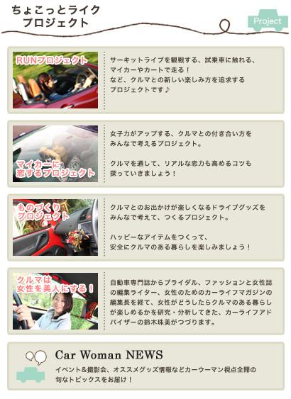 カーライフ向上委員　ちょこっとライク プロジェクト