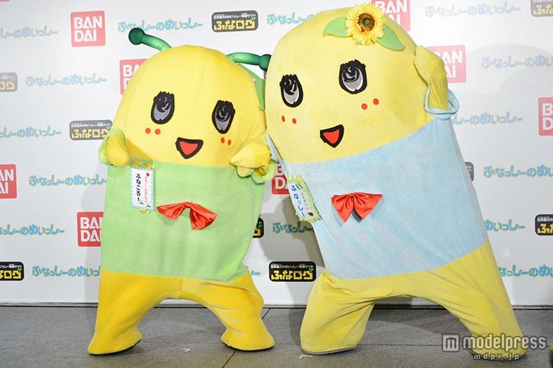 ふなっしー、弟ふなごろーと初共演　公の場に初登場