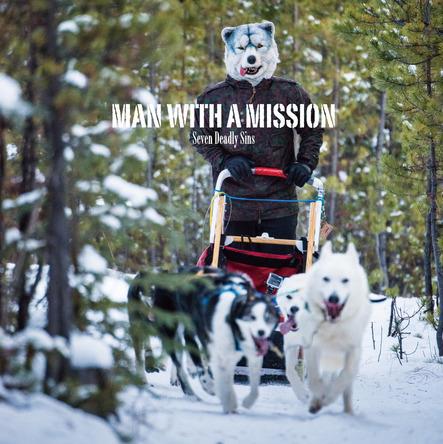 MAN WITH A MISSION、オオカミが犬ぞりを操る新作ジャケット公開