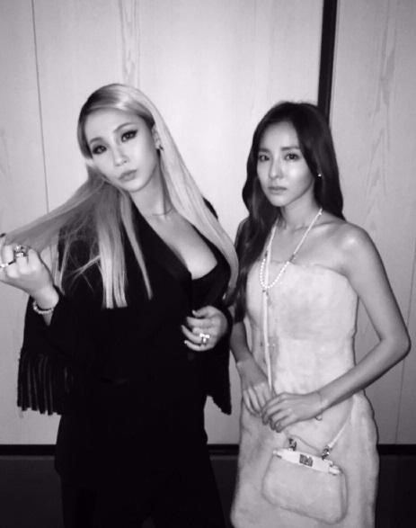 2ne1のdara Clとのツーショットを公開 久しぶり Mintyの韓国イロイロ話