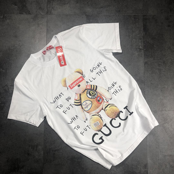 supreme＆gucciコラボｔシャツ