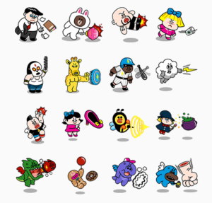 LINEレンジャースタンプ