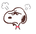 SNOOPY & BELLE スタンプ