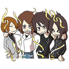 【新作スタンプ】GLAY スタンプ