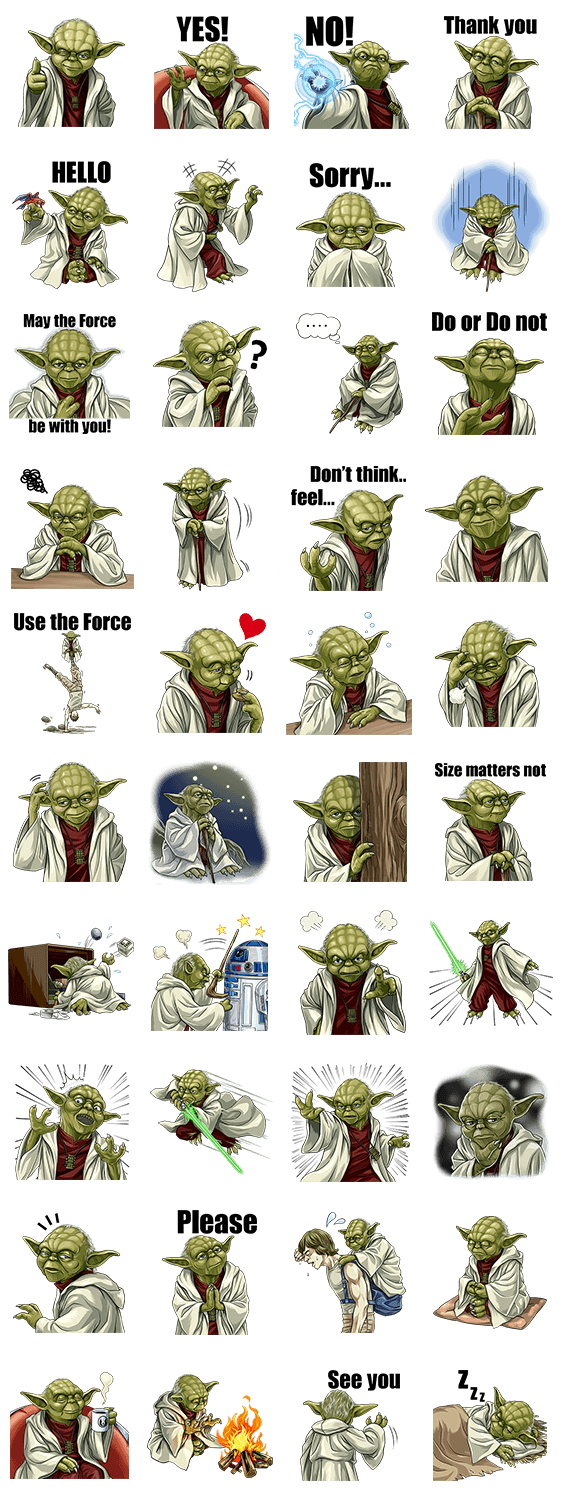 スター・ウォーズ(ヨーダ) スタンプ
