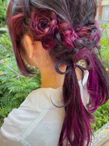 吉祥寺 インナーカラーとヘアアレンジ やえお Sylphのブログ