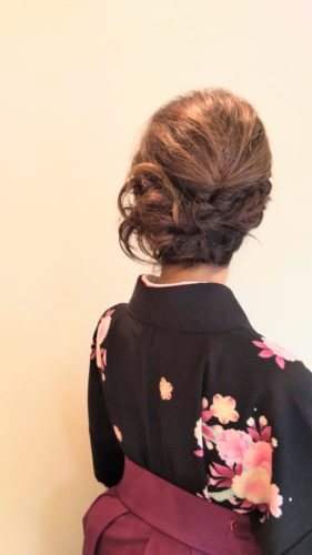 武蔵小金井店 卒業式 袴着付け ヘアセット 工藤 Sylphのブログ