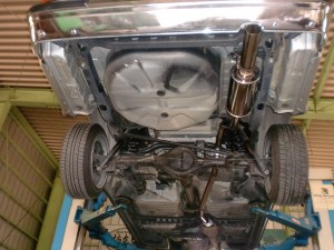 クラウンマフラー製作下