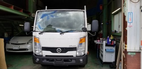 ご注文車両の日産アトラス F24が搬入 T Reqのブログ