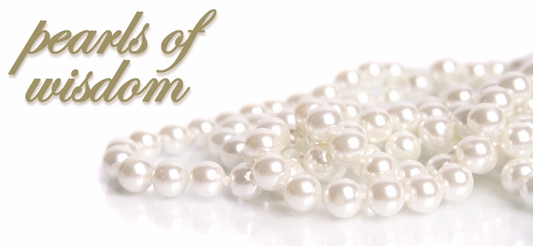 Fashion Pearls of Wisdom