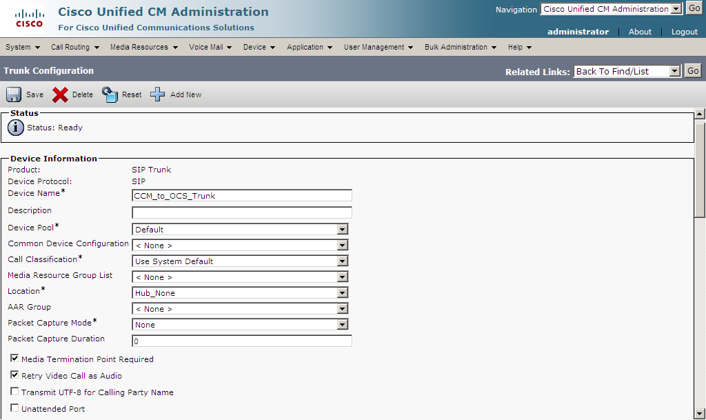Using Lync with an Asterisk Server & SIP.