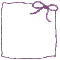 フリー素材 大人可愛い紫色のリボンの飾り枠 フリー素材 ロゴ作成 イラスト制作 Webデザイン Http Tigpig Com