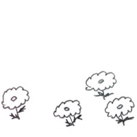 北欧風のひな菊の鉛筆画のガーリーイラストのフリー素材 フリー素材 ロゴ作成 イラスト制作 Webデザイン Http Tigpig Com