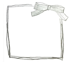 フリー素材 Http Tigpig Com モノトーンの大人可愛いリボンとラフなラインの囲み フリー素材 ロゴ作成 イラスト制作 Webデザイン Http Tigpig Com