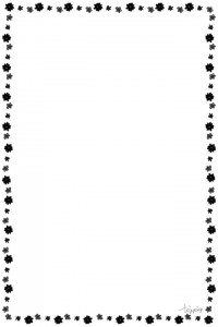Iphone待受 壁紙 北欧風の大人可愛いモノトーンの小花のフレームのイラスト Tigpig フリー素材 ロゴ作成 イラスト制作 Webデザイン Http Tigpig Com