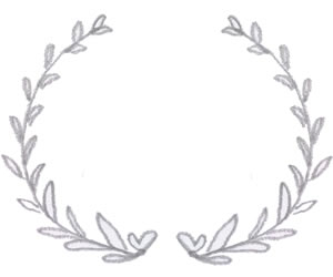 フリー素材 Http Tigpig Com 大人可愛いモノトーンの葉っぱの丸い囲み枠 フリー素材 ロゴ作成 イラスト 制作 Webデザイン Http Tigpig Com