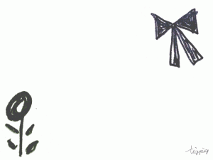 フリー素材 Http Tigpig Com 北欧風デザインの手描きのリボンと花のイラストの飾 フリー素材 ロゴ作成 イラスト 制作 Webデザイン Http Tigpig Com