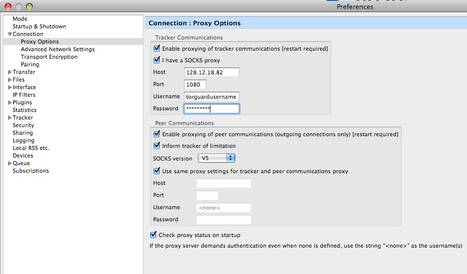 Anonymous BitTorrent Proxy from.