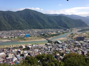 荒砥城からの展望