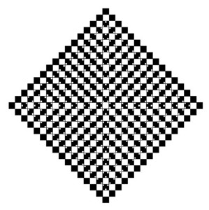 目の錯覚　トリックアートだまし絵画像