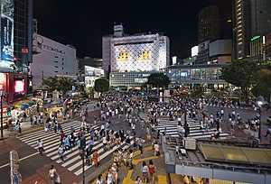 渋谷スクランブル交差点