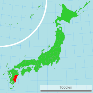 宮崎県の位置