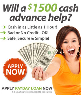 Same day online payday loans and cash.