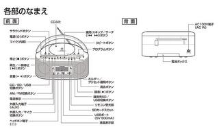 東芝ラジカセ機能