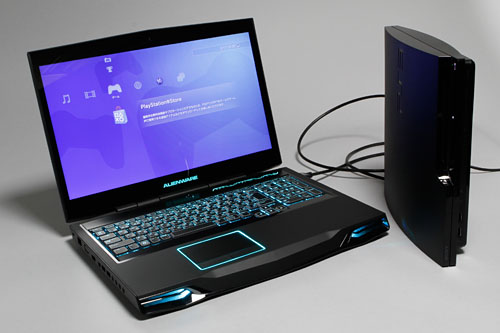 Hdmi入力搭載でゲーム機の外部ディスプレイになるノートdell Alienware M17x 猫でもどこか笑えそうな家電 パソコン ゲームのブログ