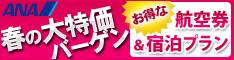 ANAの旅行サイト【ANA SKY WEB TOUR】