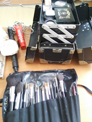 プロのメイク道具