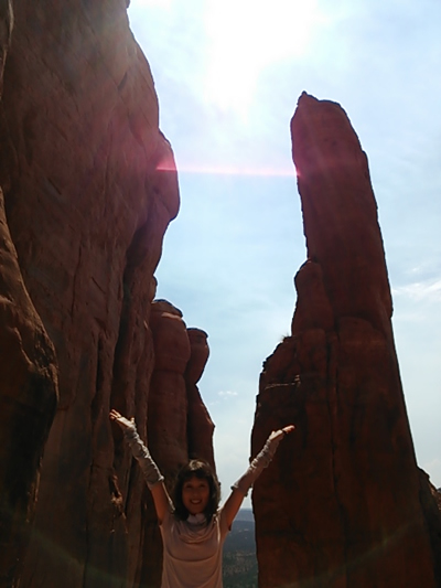 セドナ　カセドラルロック　頂上