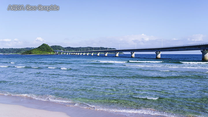 絶景ドライブポイント 日本1位 角島大橋