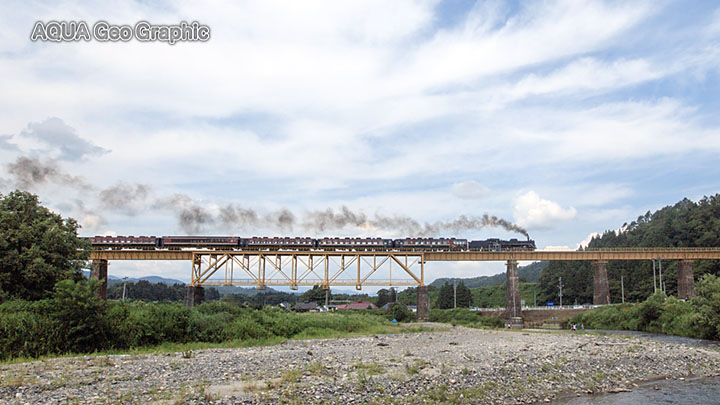 SLばんえつ物語 蒸気機関車